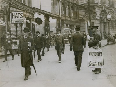 Shortly after the end of the First World War by English Photographer